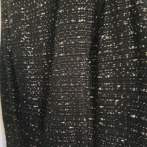 Banana Republic Black Tweed Dress with Gold accent - Picture 3 of 4